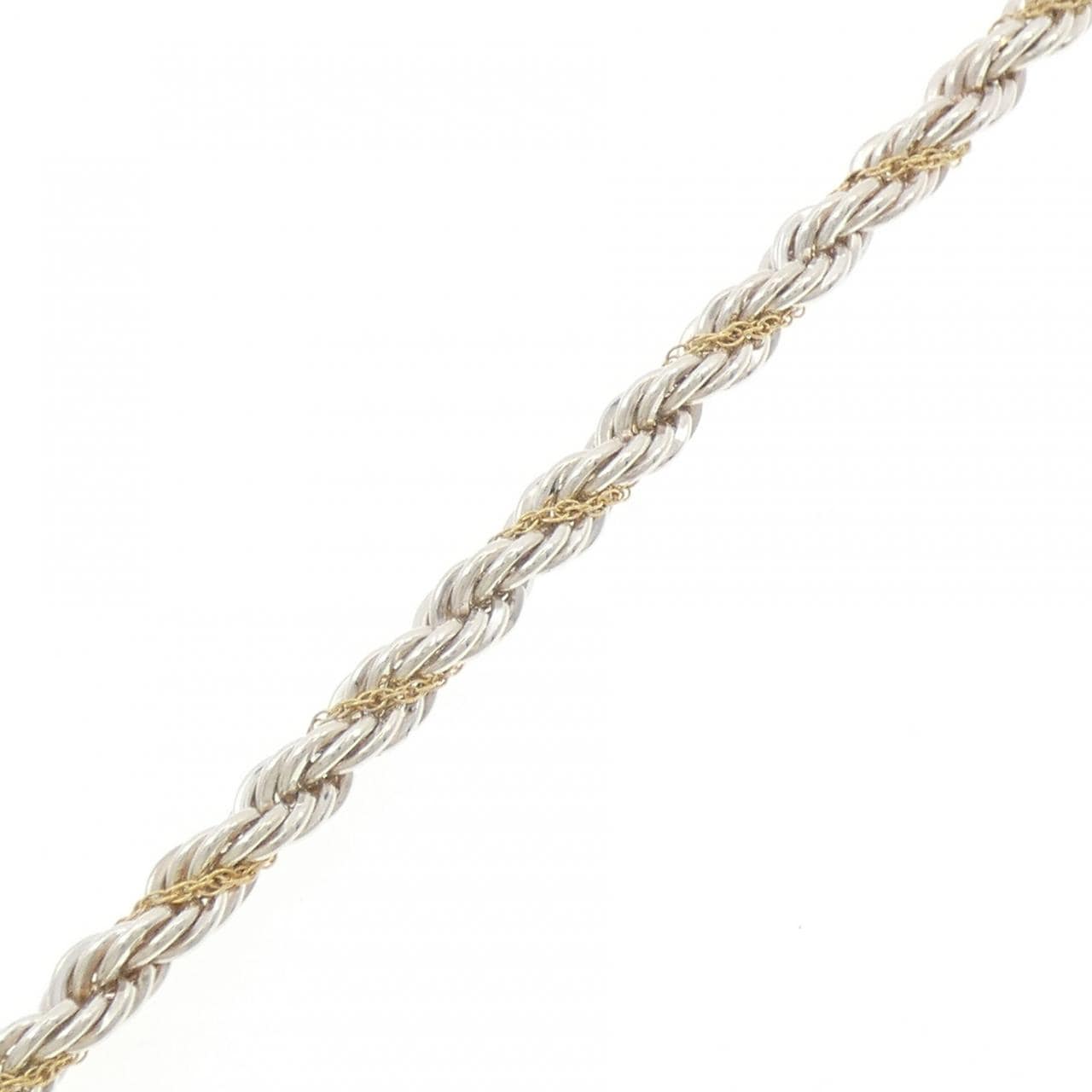 ティファニー 925/750YG ブレスレット
