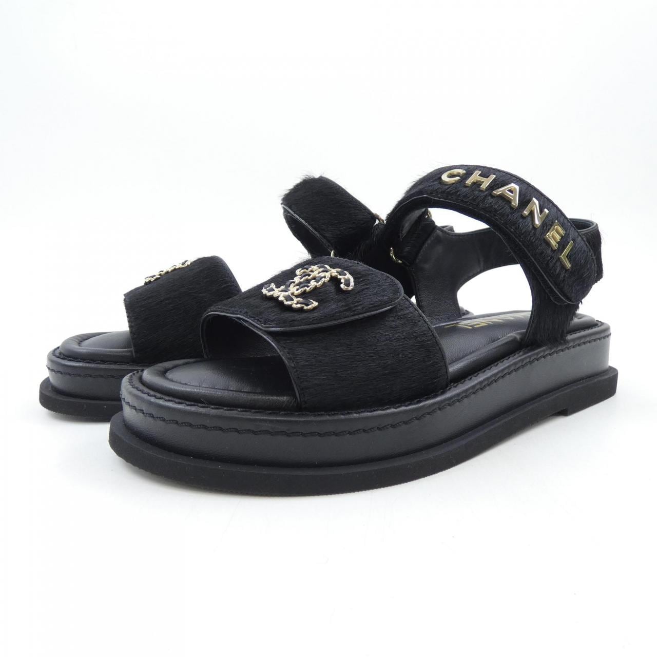 シャネル CHANEL G46018B17971 サンダル