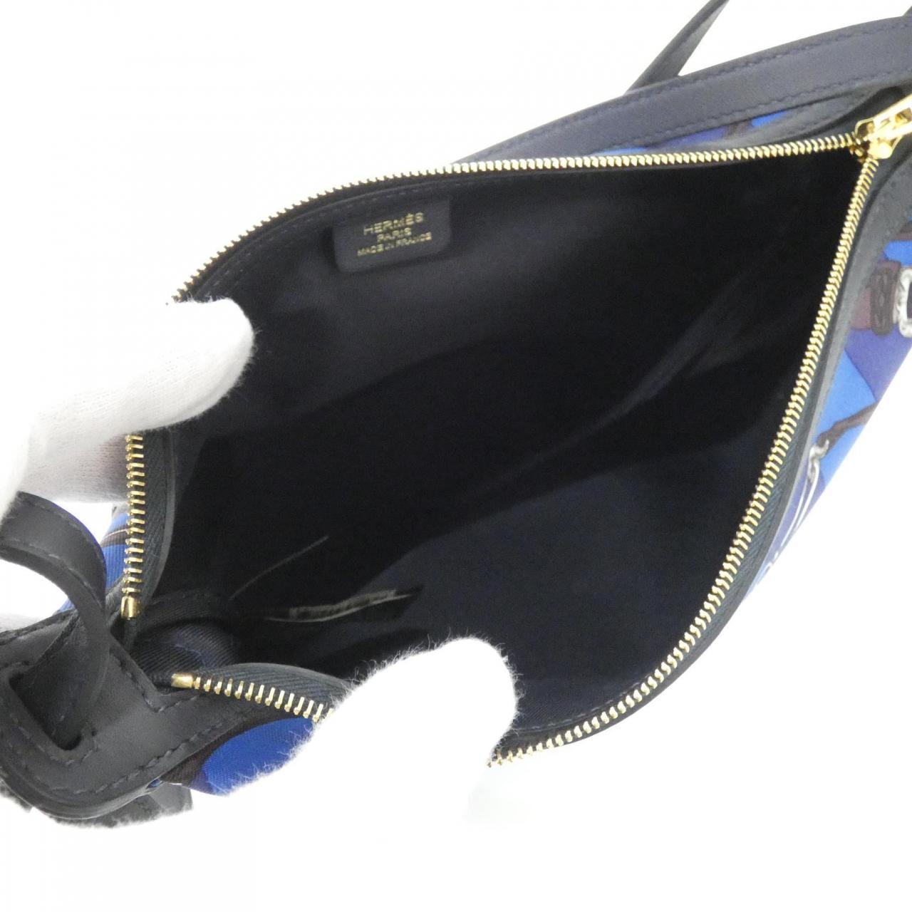 エルメス BRIDES DE GALA BAYADERE シュルソワ トゥー ゴー 086361CC ポーチ