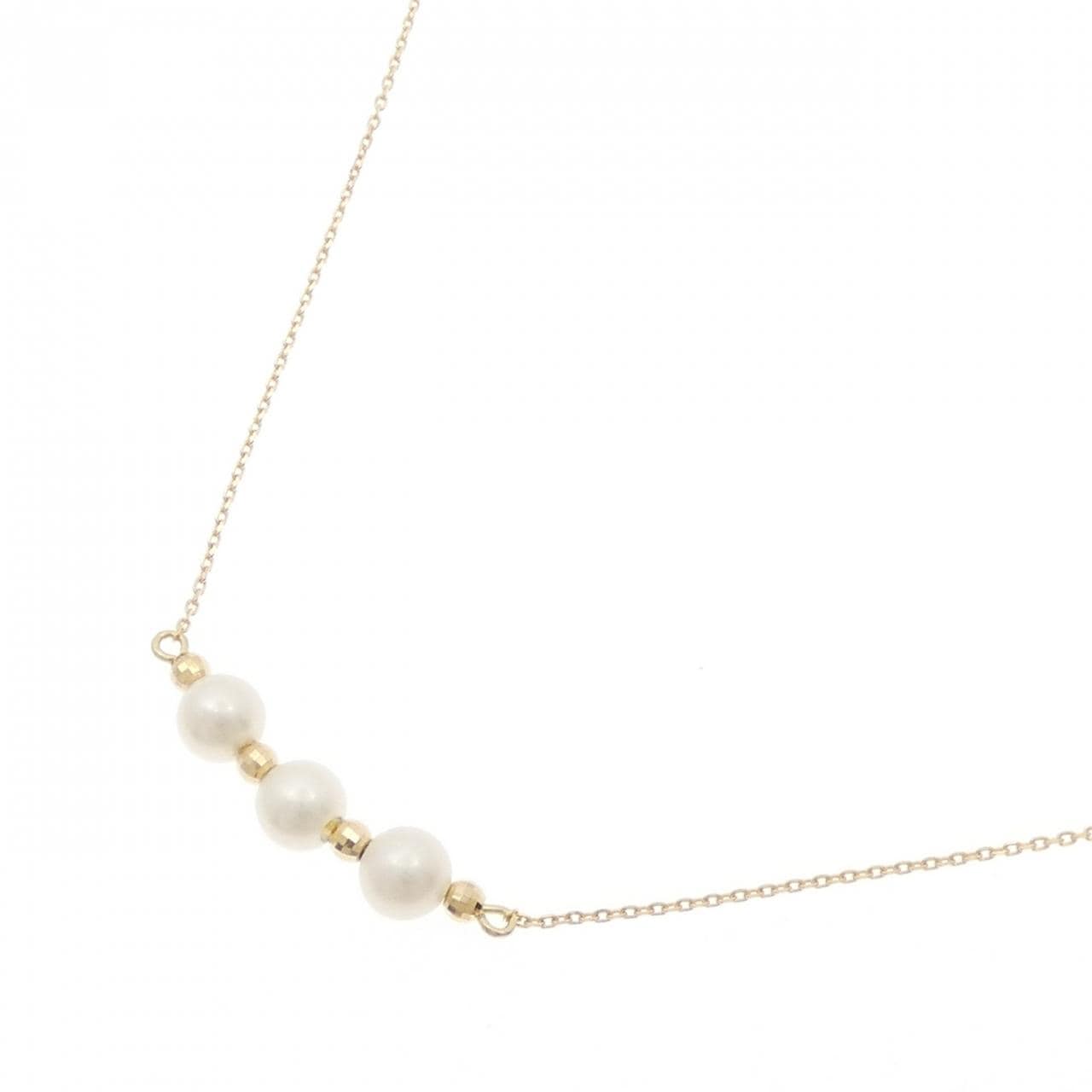 K18YG Akoya珍珠項鍊