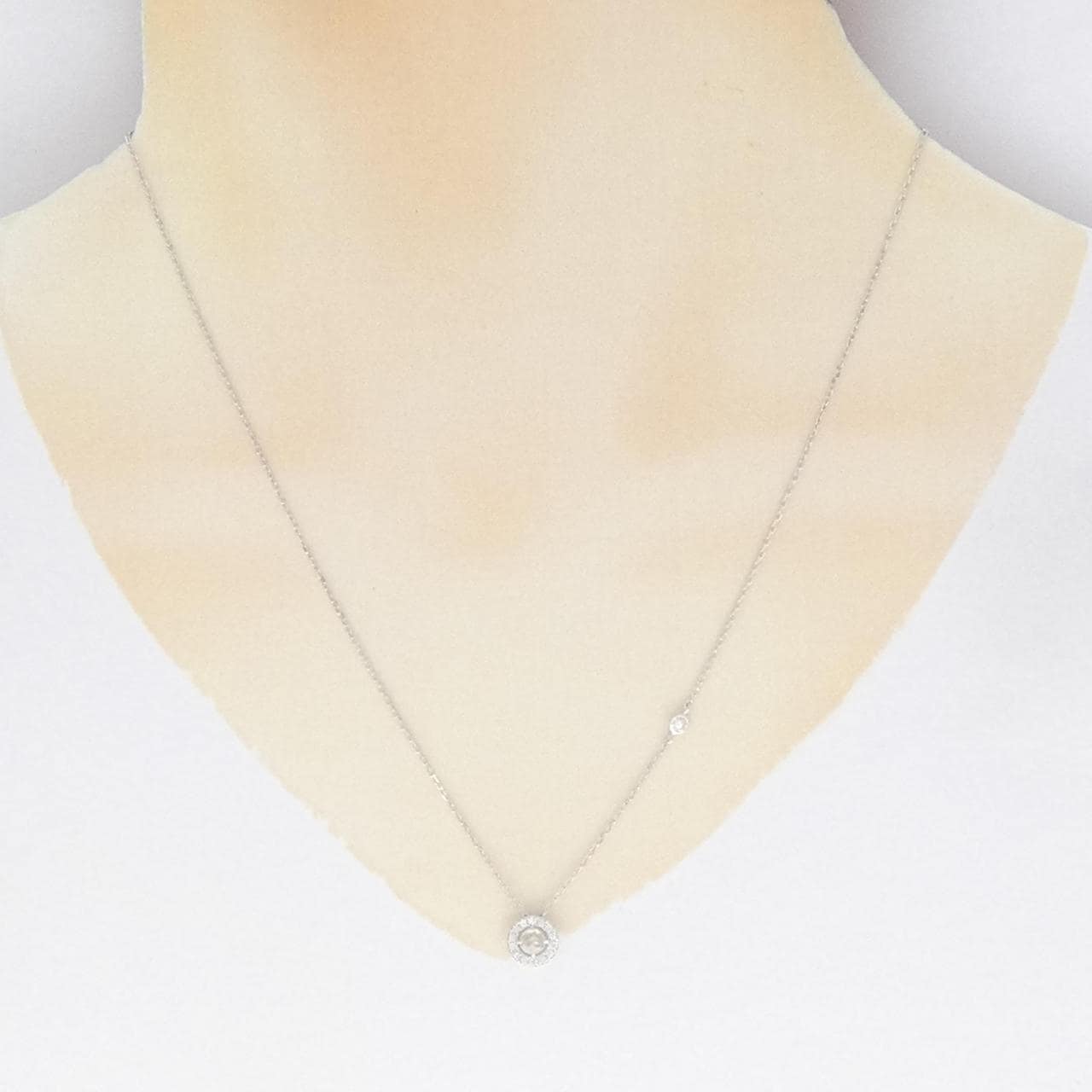 PT ダイヤモンド ネックレス 0.12CT