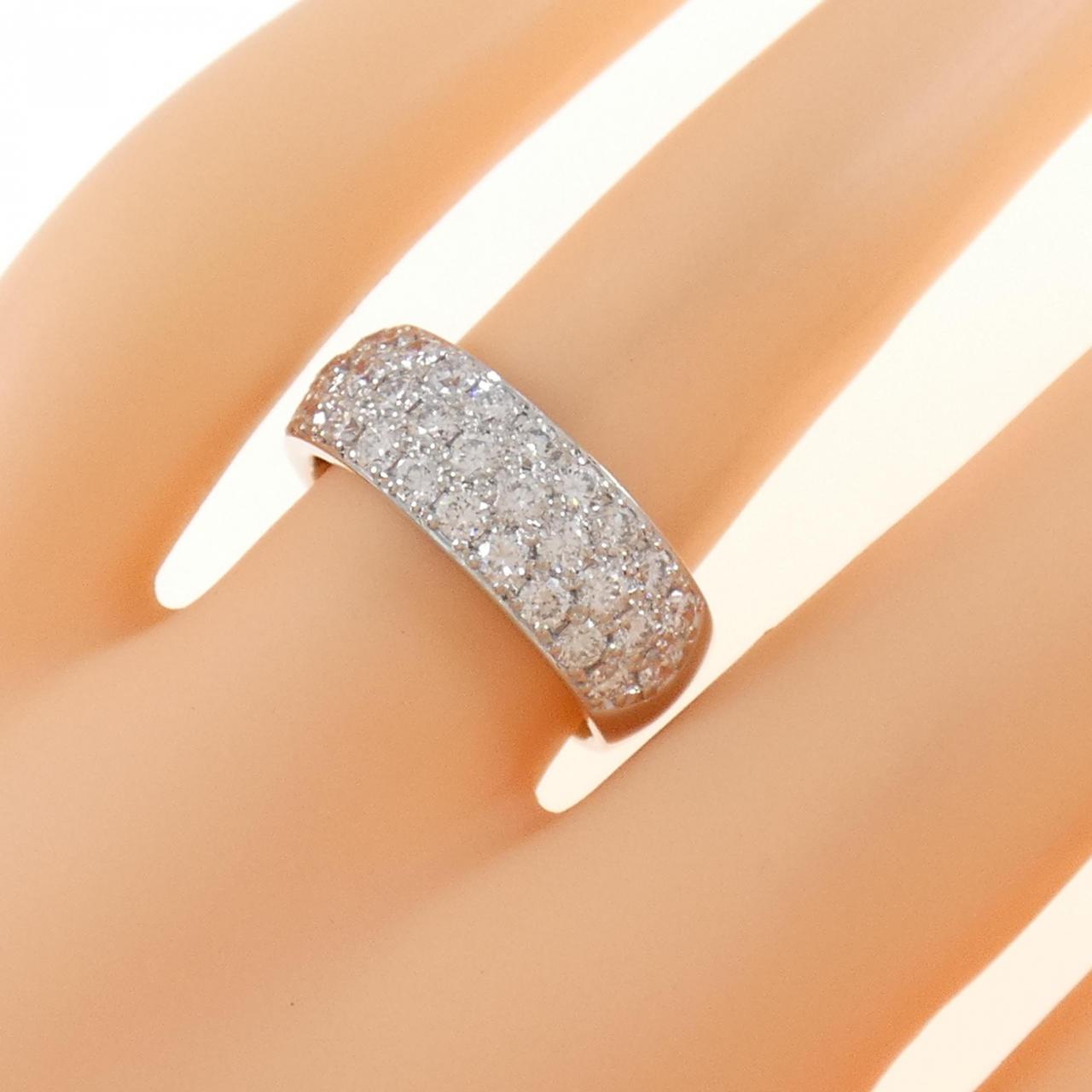 PT Pave Diamond Ring 1.50CT