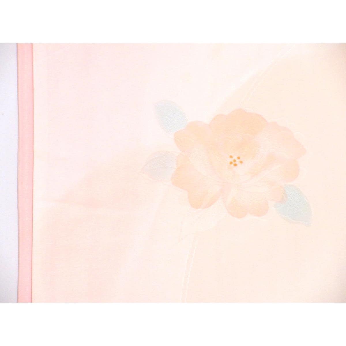 長襦袢　振袖　友禅加工ボカシ染