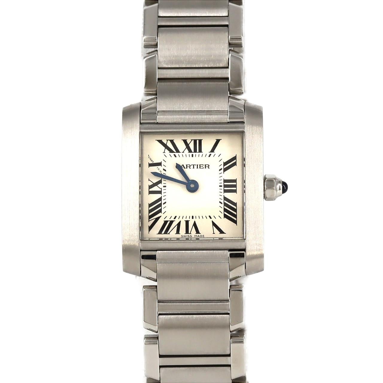 カルティエ タンクフランセーズSM W51008Q3 SS クォーツ