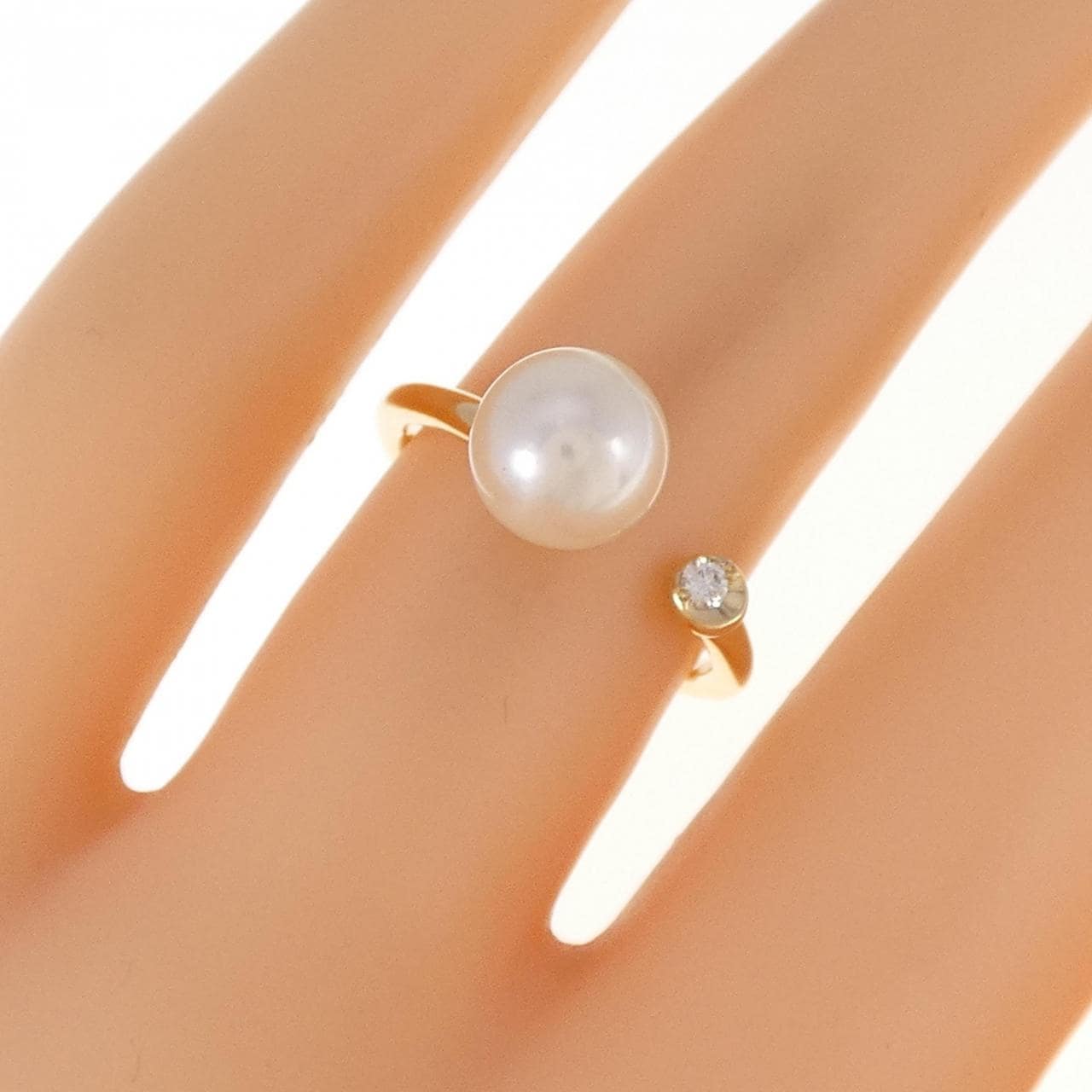 スタージュエリー アコヤパール リング 7.4mm