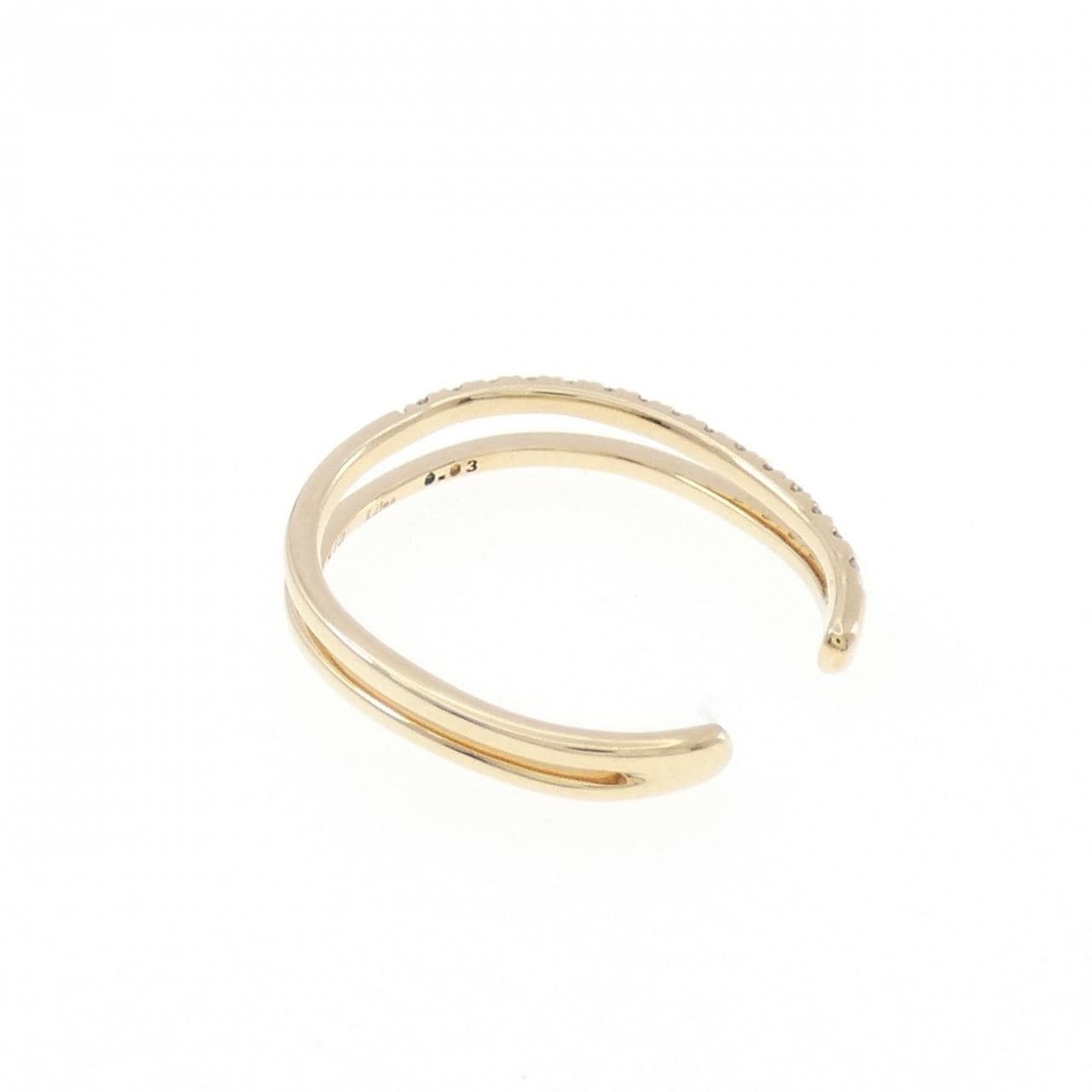 リラ ダイヤモンド イヤーカフ 0.03CT