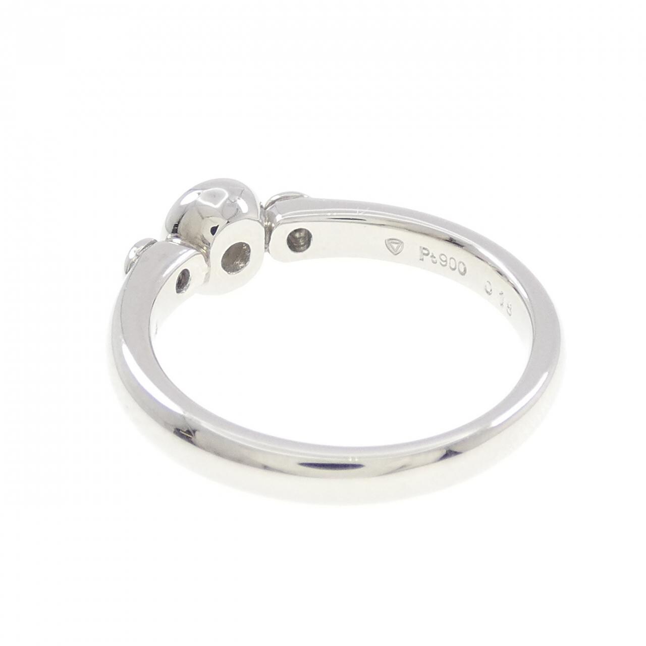 PT900 ダイヤモンド リング 0.18CT
