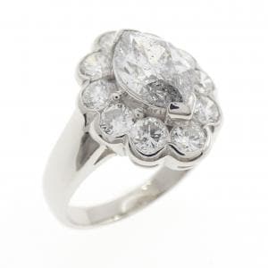 PT900 ダイヤモンド リング 1.22CT