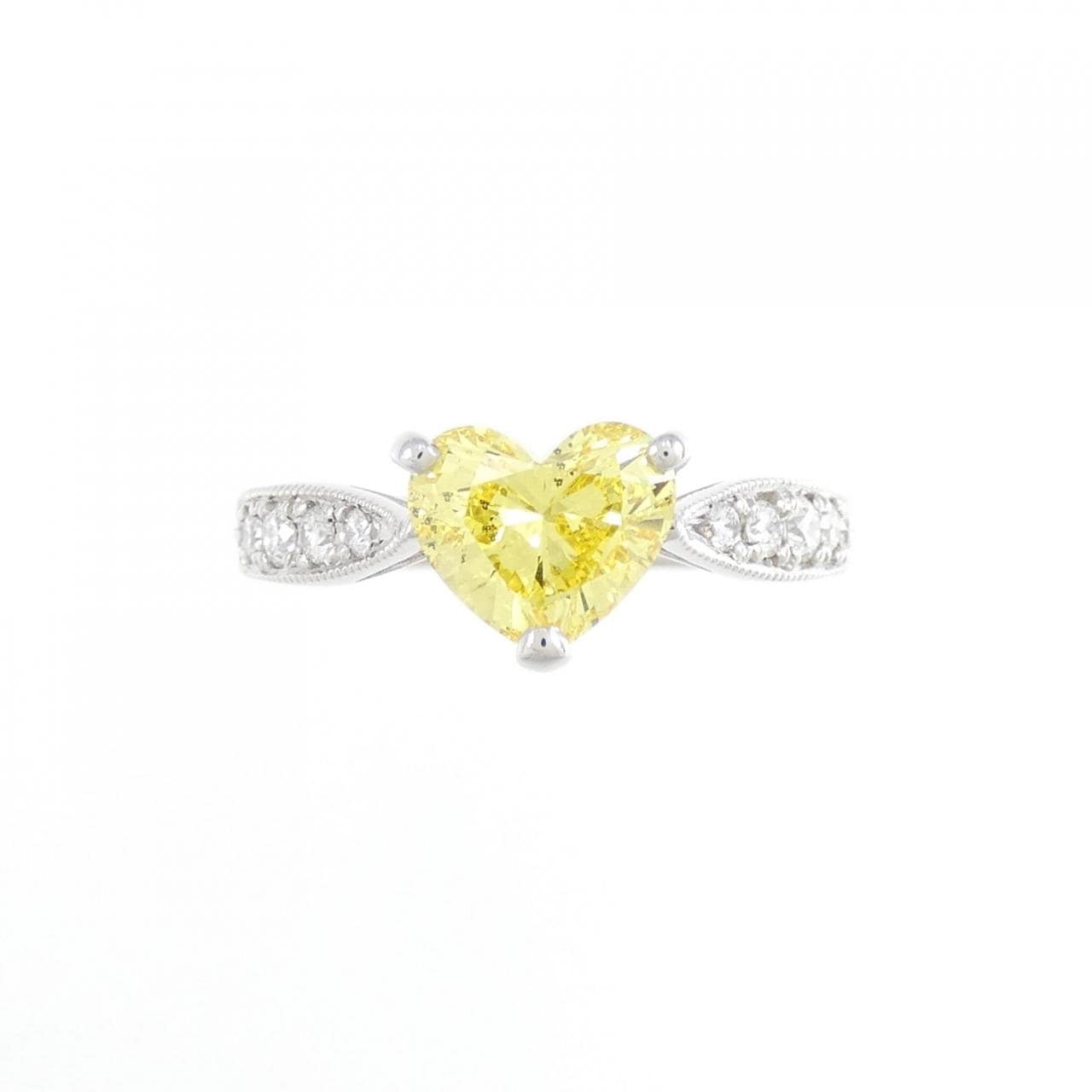 [Remake] PT Diamond Ring 1.073CT FVY SI2 Heart Shape