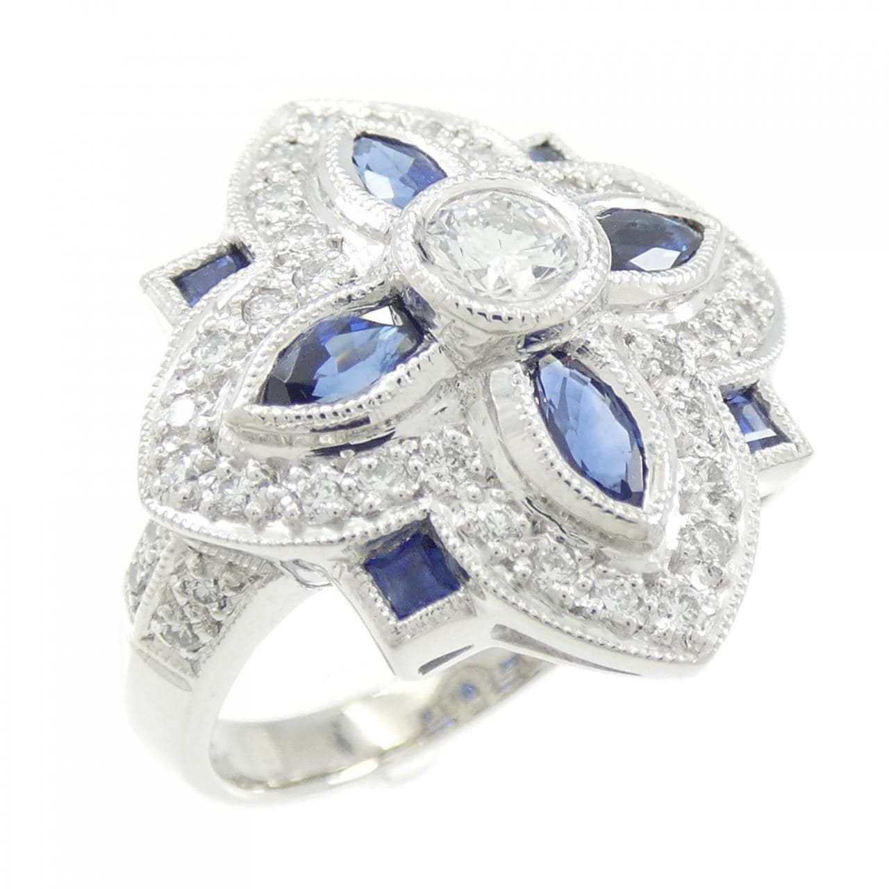 PT900 サファイヤ リング 1.11CT