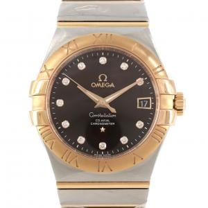 【新品】オメガ コンステレーション RGコンビ・11P 123.20.35.20.63.001 SSxPG 自動巻