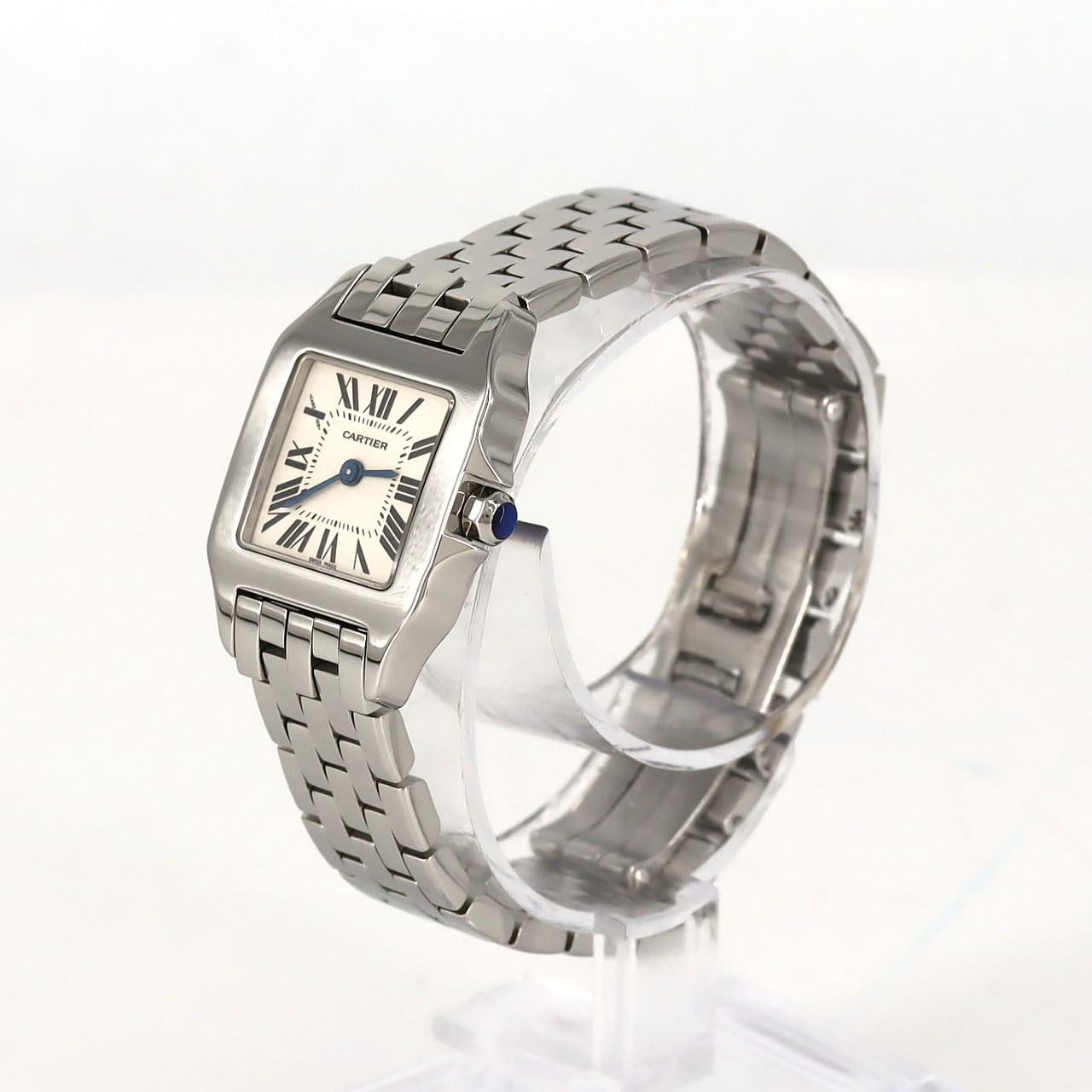 カルティエ サントスドゥモワゼルSM W25064Z5 SS クォーツ