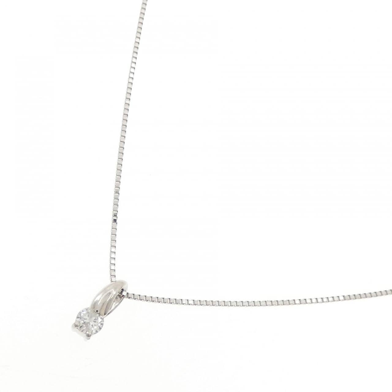 PT900/PT850 ダイヤモンド ネックレス 0.10CT