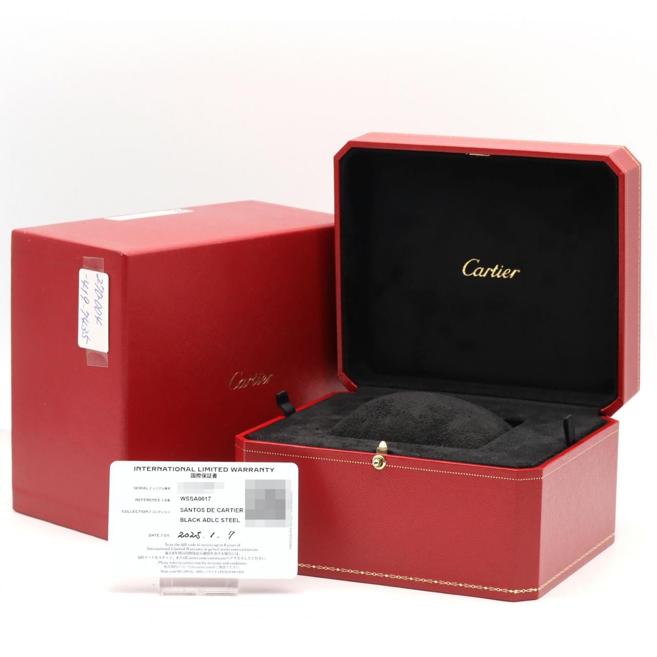 【ノーメンテナンス還元価格】カルティエ サントス･ドゥ･カルティエクロノグラフ XL WSSA0017 SS 自動巻