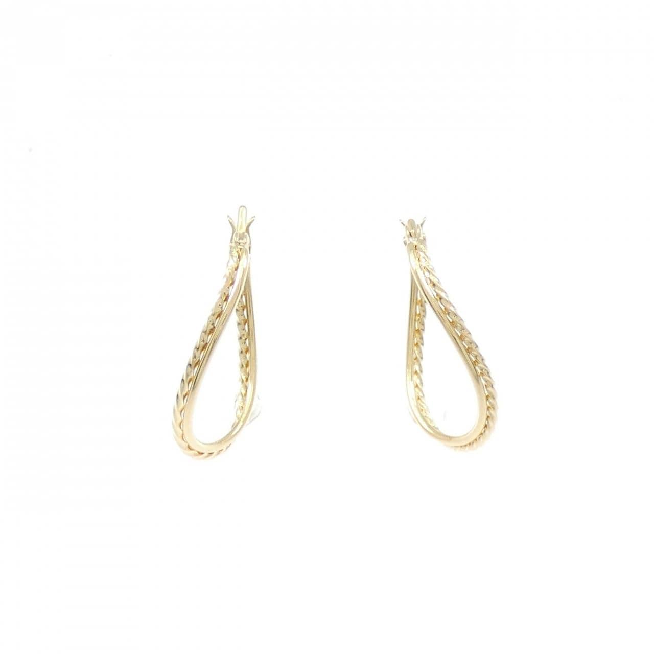 アガット K18YG ピアス