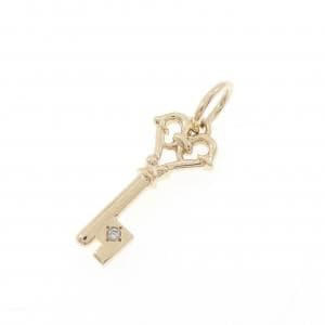 アガット ダイヤモンド ペンダント 0.01CT