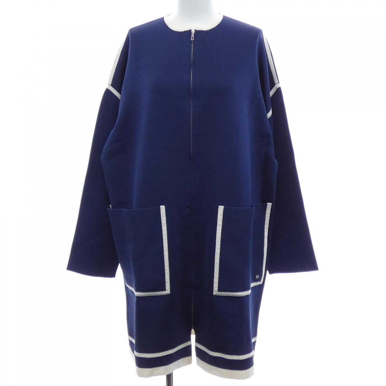 エルメス HERMES 66-7718. ロングカーディガン