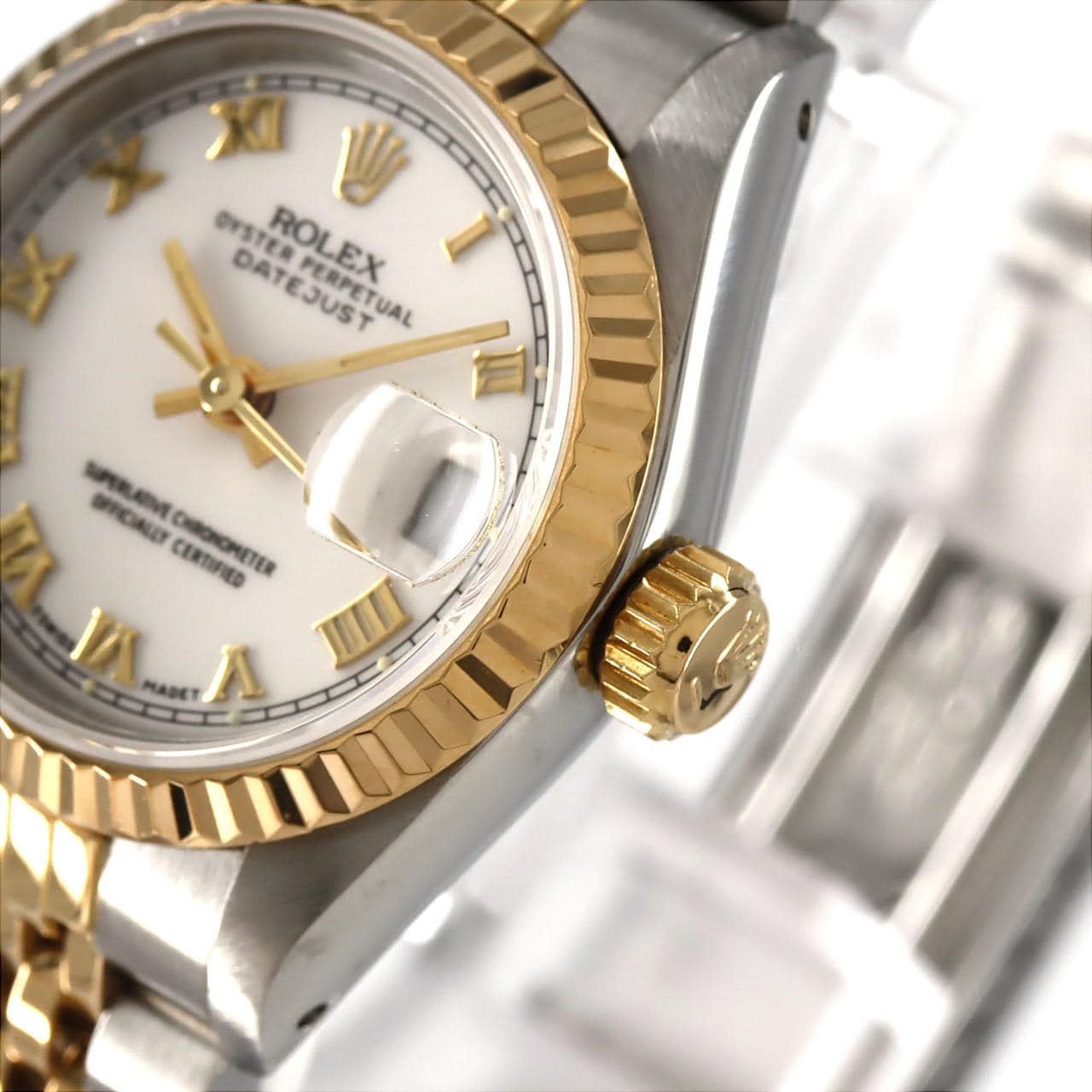 ロレックス デイトジャスト 69173 SSxYG 自動巻 E番