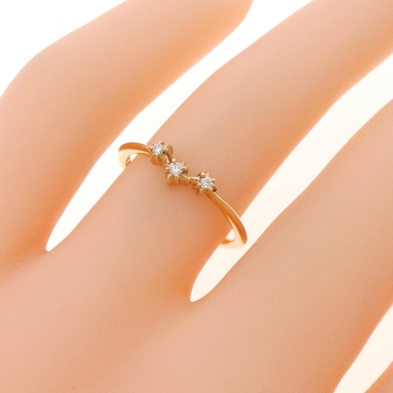 4゜C ダイヤモンド リング