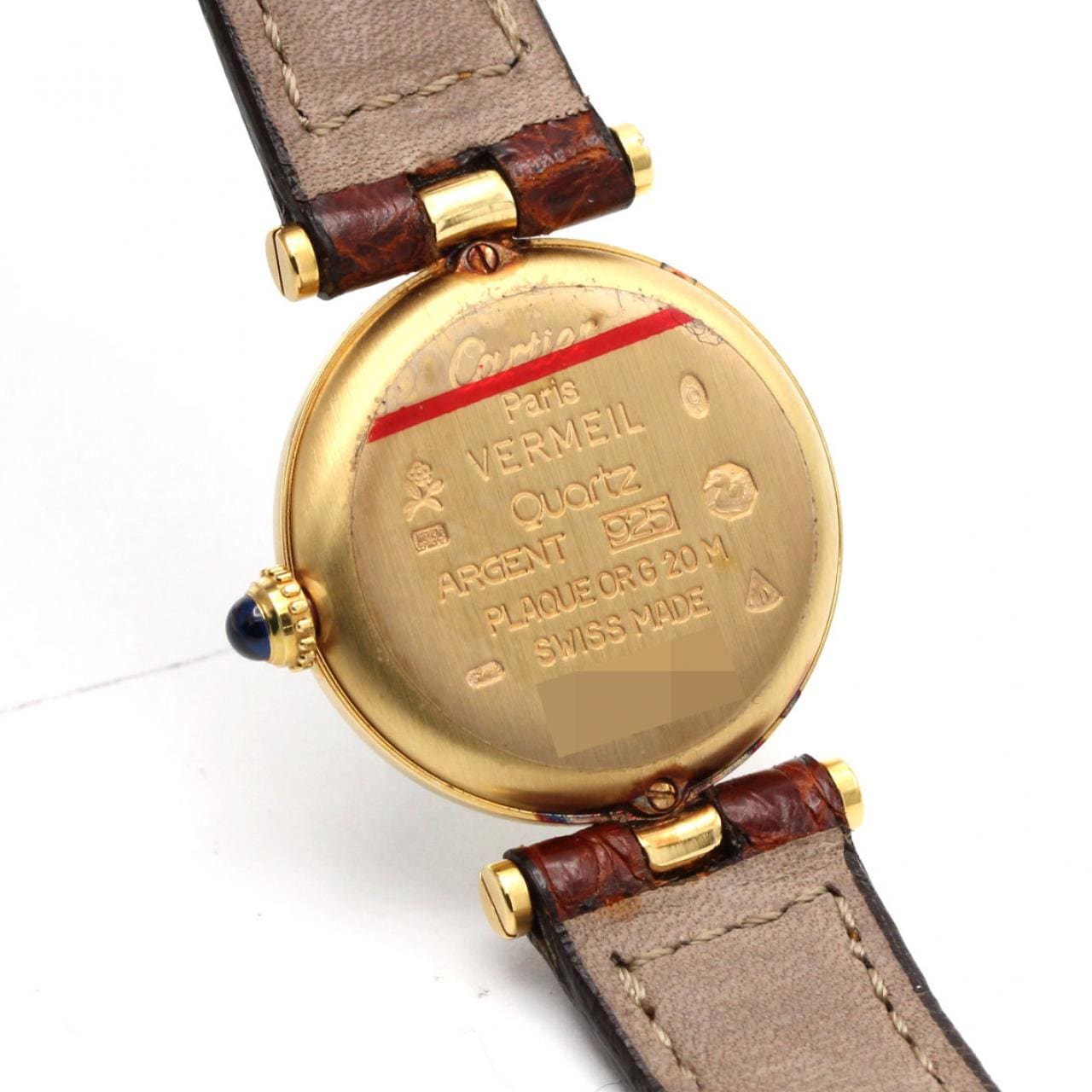 【ノーメンテナンス還元価格】カルティエ マストVLC SM GP GP クォーツ