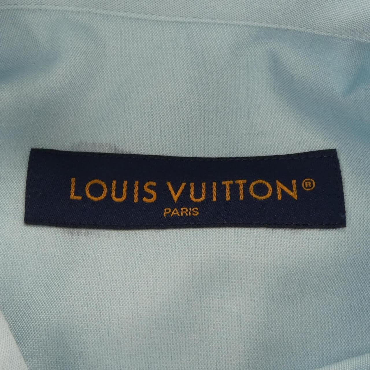 ルイヴィトン LOUIS VUITTON エンブロイダードショートスリーブコットンシャツ HRS14WJXU S／Sシャツ