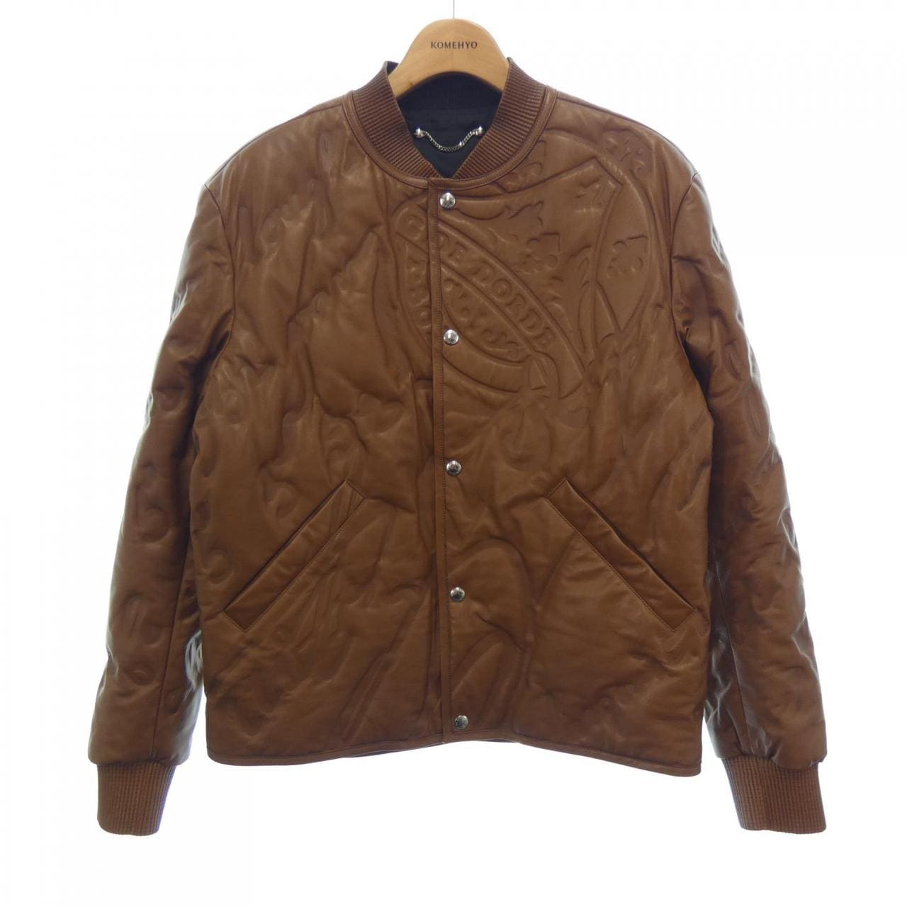 Berluti leather jacket