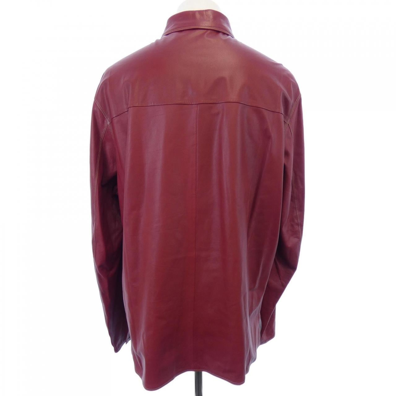 【ヴィンテージ】エルメス HERMES レザージャケット