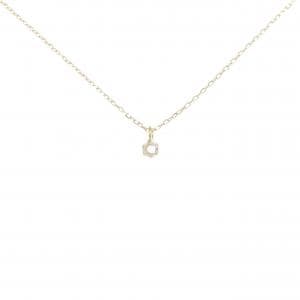 K18YG ダイヤモンド ネックレス 0.07CT