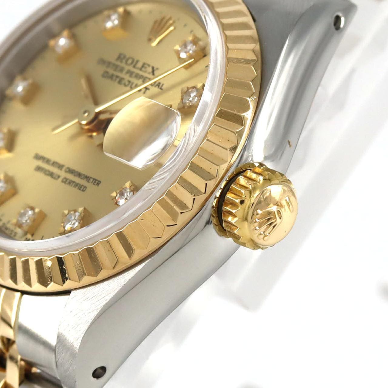 ロレックス デイトジャスト 69173G. SSxYG 自動巻 E番