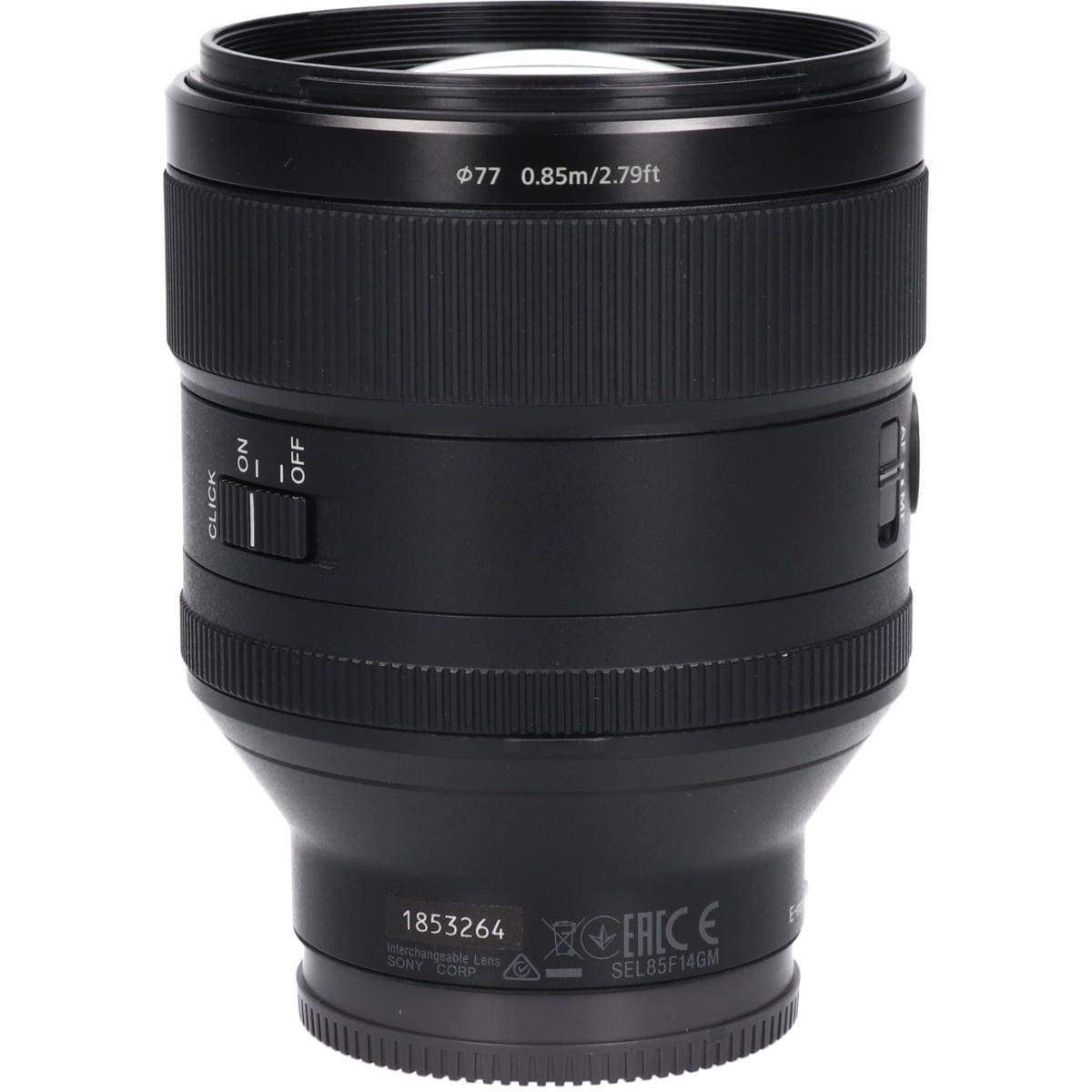 ＦＥ８５ｍｍ　Ｆ１．４ＧＭ（ＳＥＬ８５Ｆ１４ＧＭ）