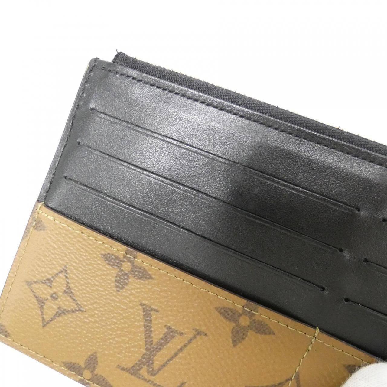 ルイヴィトン モノグラム リバース スリム パース M80390 財布