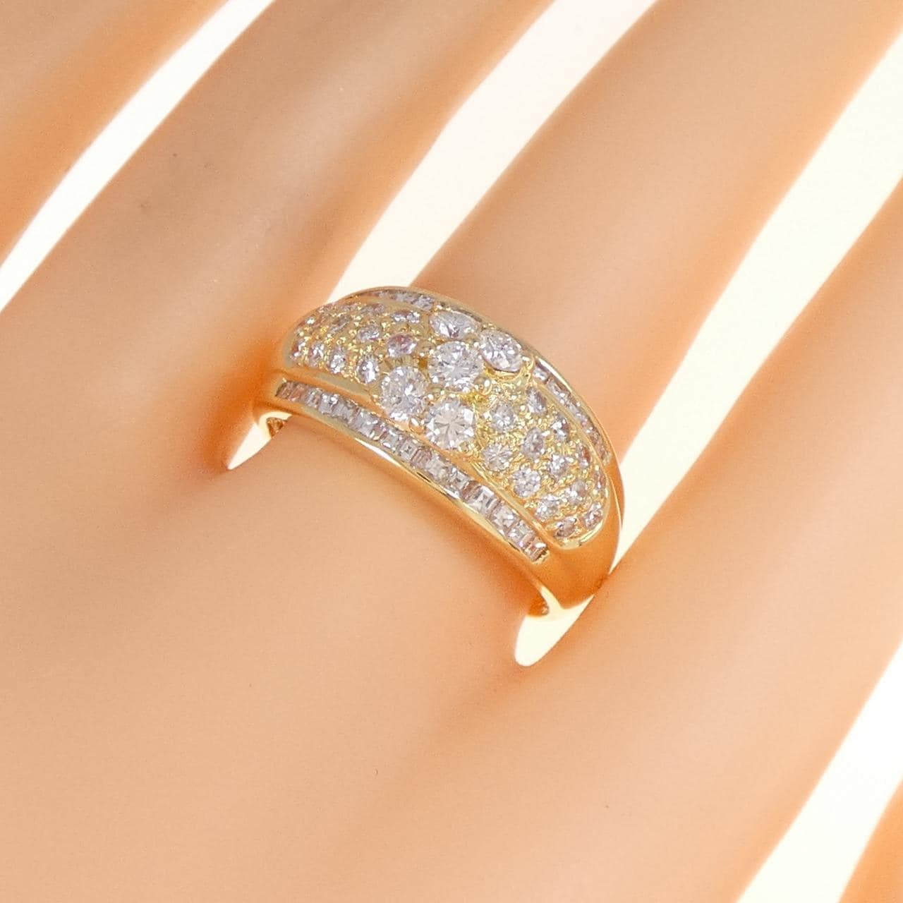 750YG ダイヤモンド リング 1.50CT