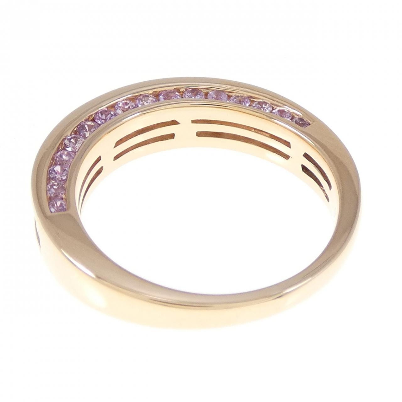 K18PG Sapphire Ring 0.50CT