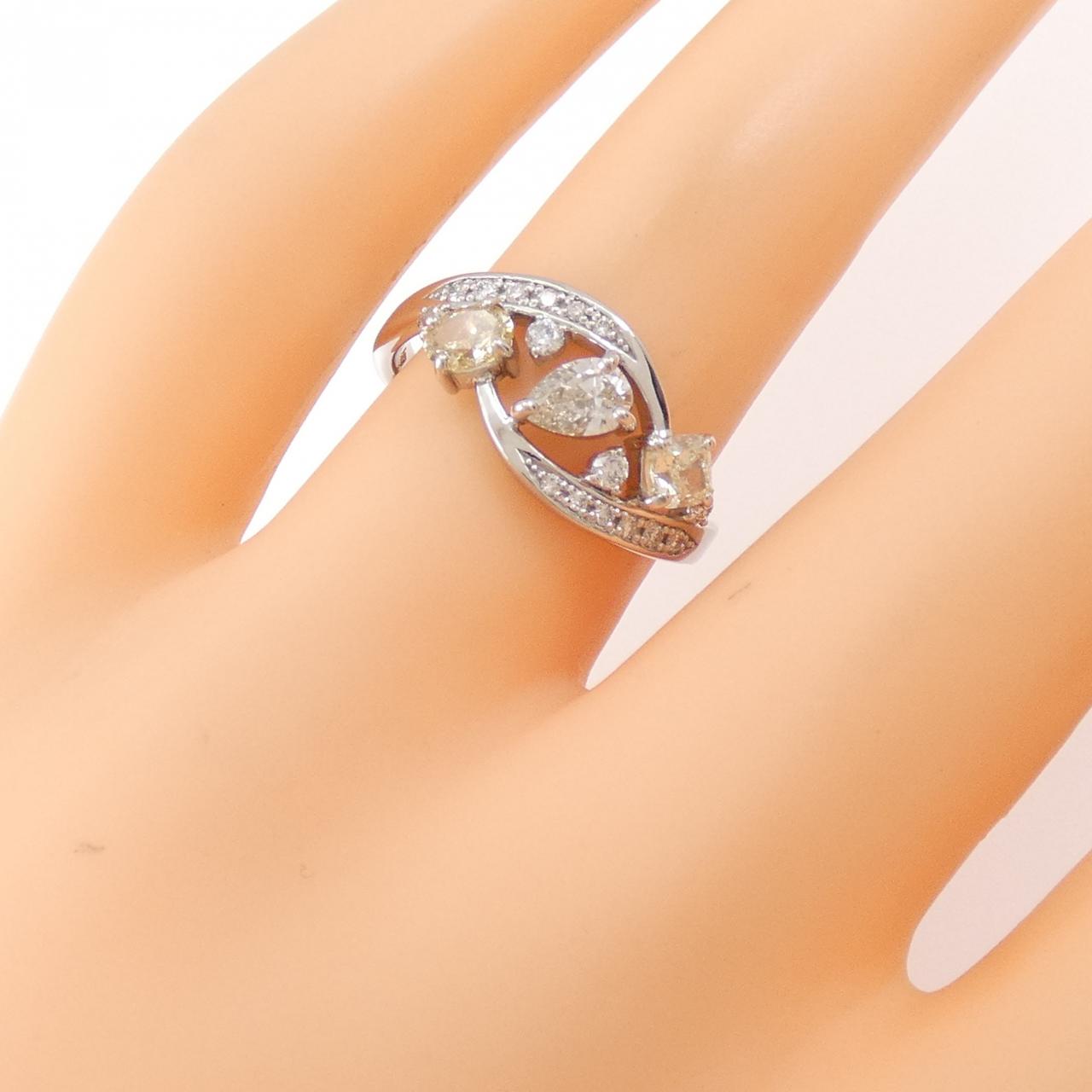【新品】PT950 ダイヤモンド リング 0.86CT