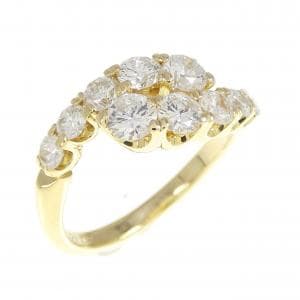 K18YG ダイヤモンド リング 1.02CT