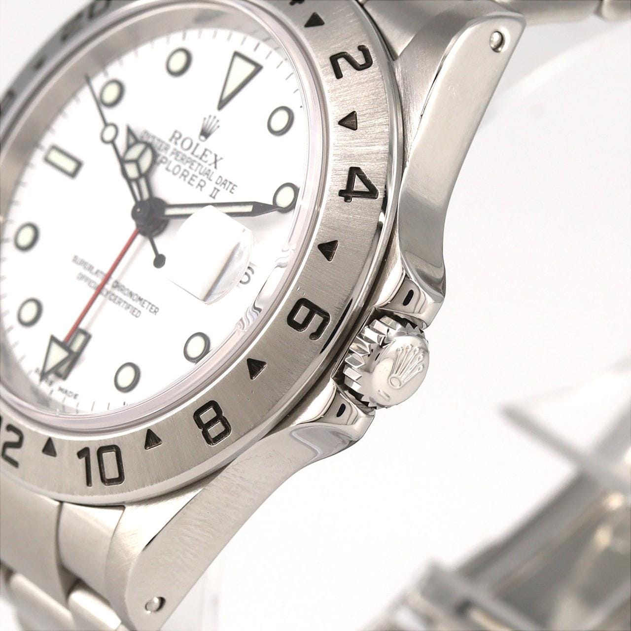 ロレックス エクスプローラーⅡ 16570 SS 自動巻 K番