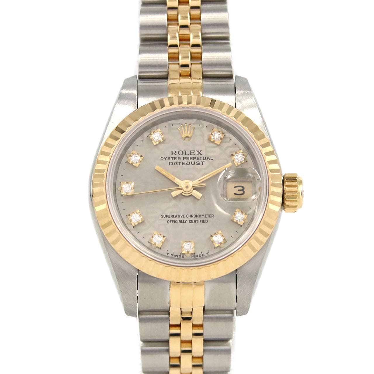 ロレックス デイトジャスト 69173G. SSxYG 自動巻 X番