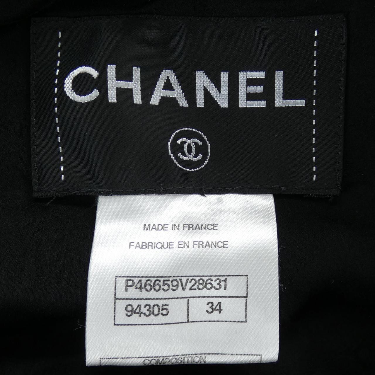 シャネル CHANEL P46659V28631 ノーカラージャケット