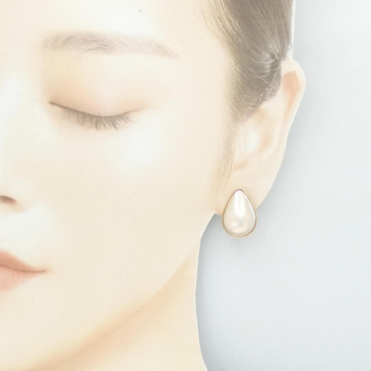 Tasaki mabe pearl earrings