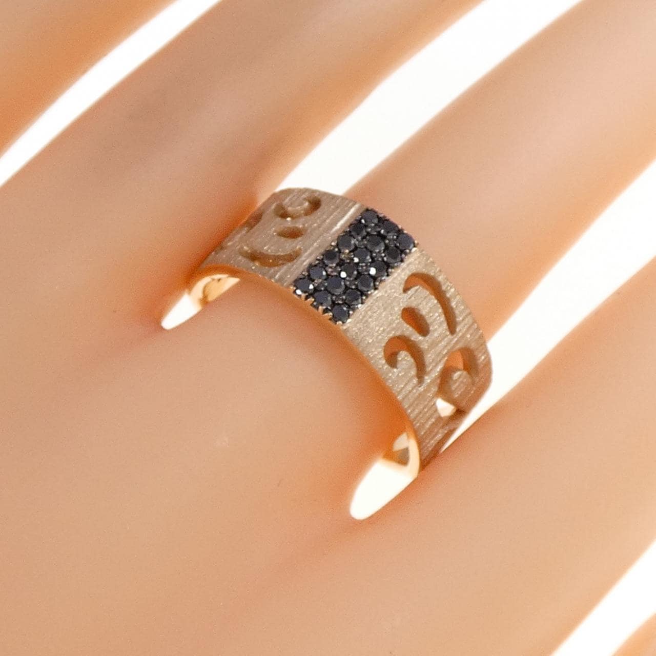 K18PG/K18BG ダイヤモンド リング 0.20CT