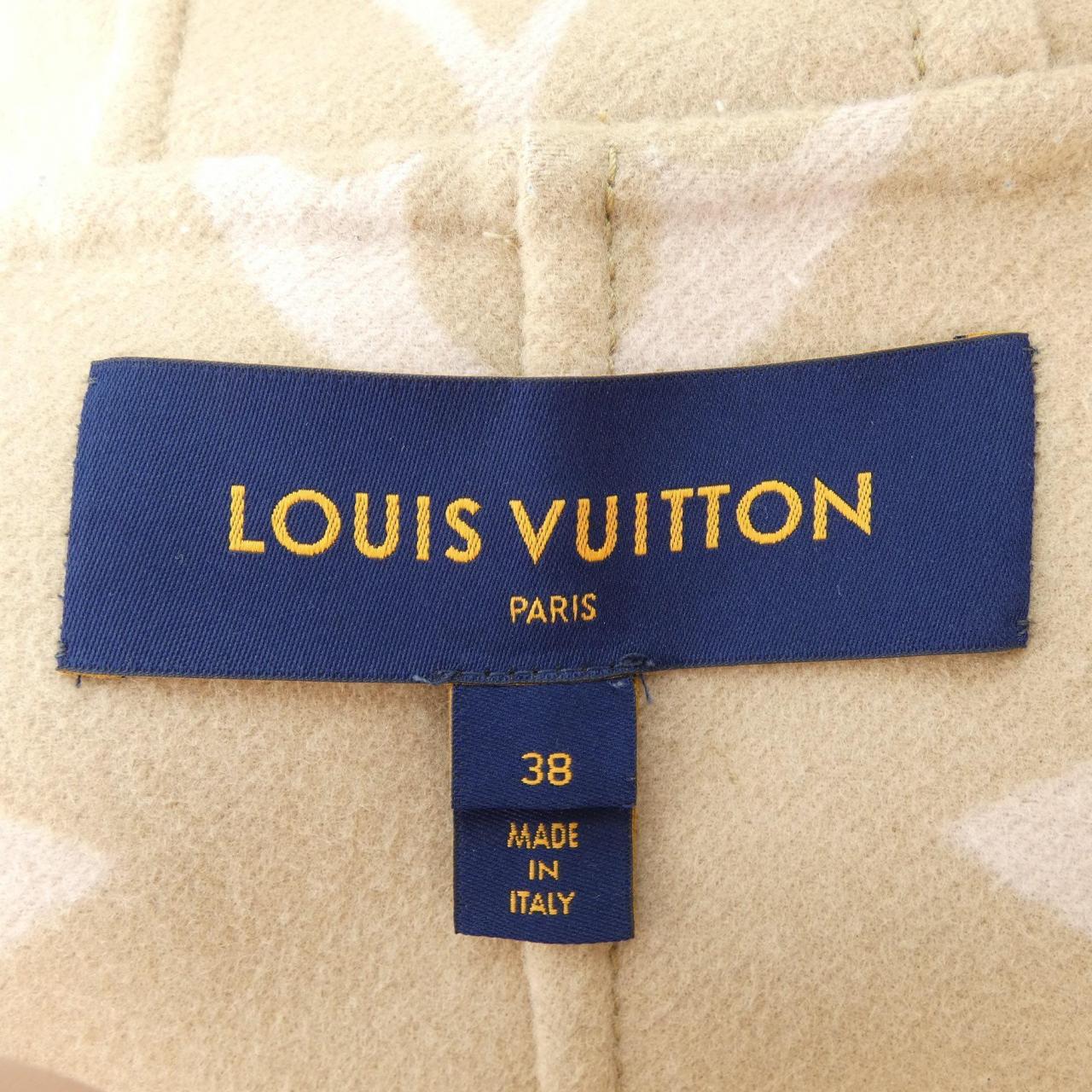 ルイヴィトン LOUIS VUITTON ベルテッドダブルフェイスフーデッドラップコート FMCO05NUV コート