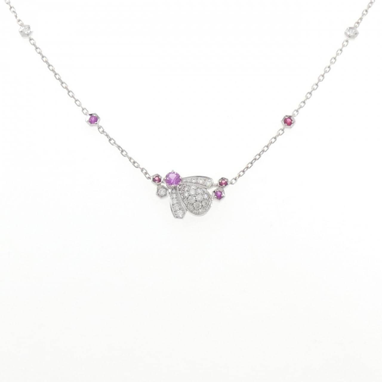 ショーメ カラーストーン ネックレス