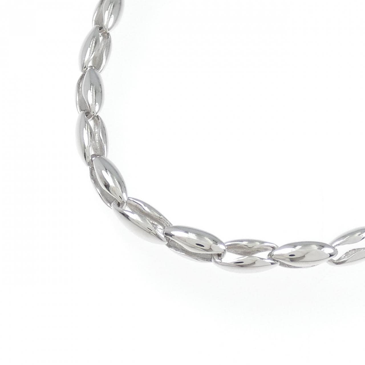 K18WG ダイヤモンド ネックレス 0.05CT