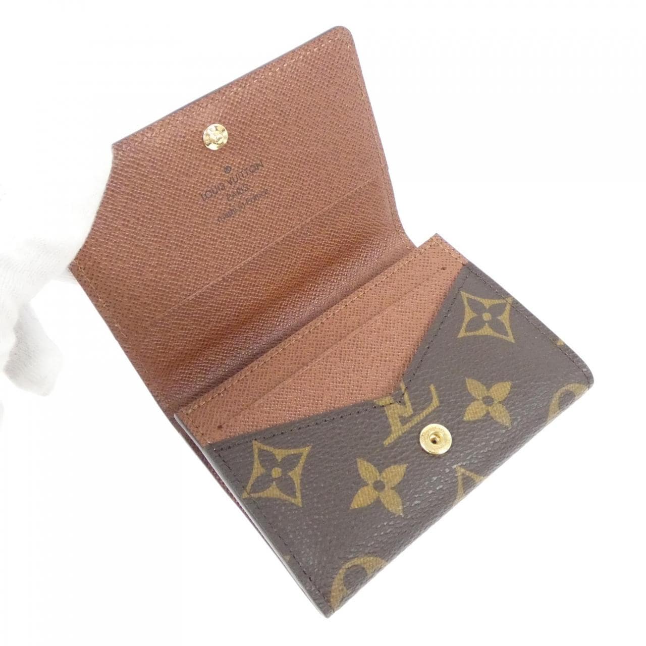 ルイヴィトン モノグラム アンヴェロップ カルト ドゥ ヴィジット M63801 カードケース