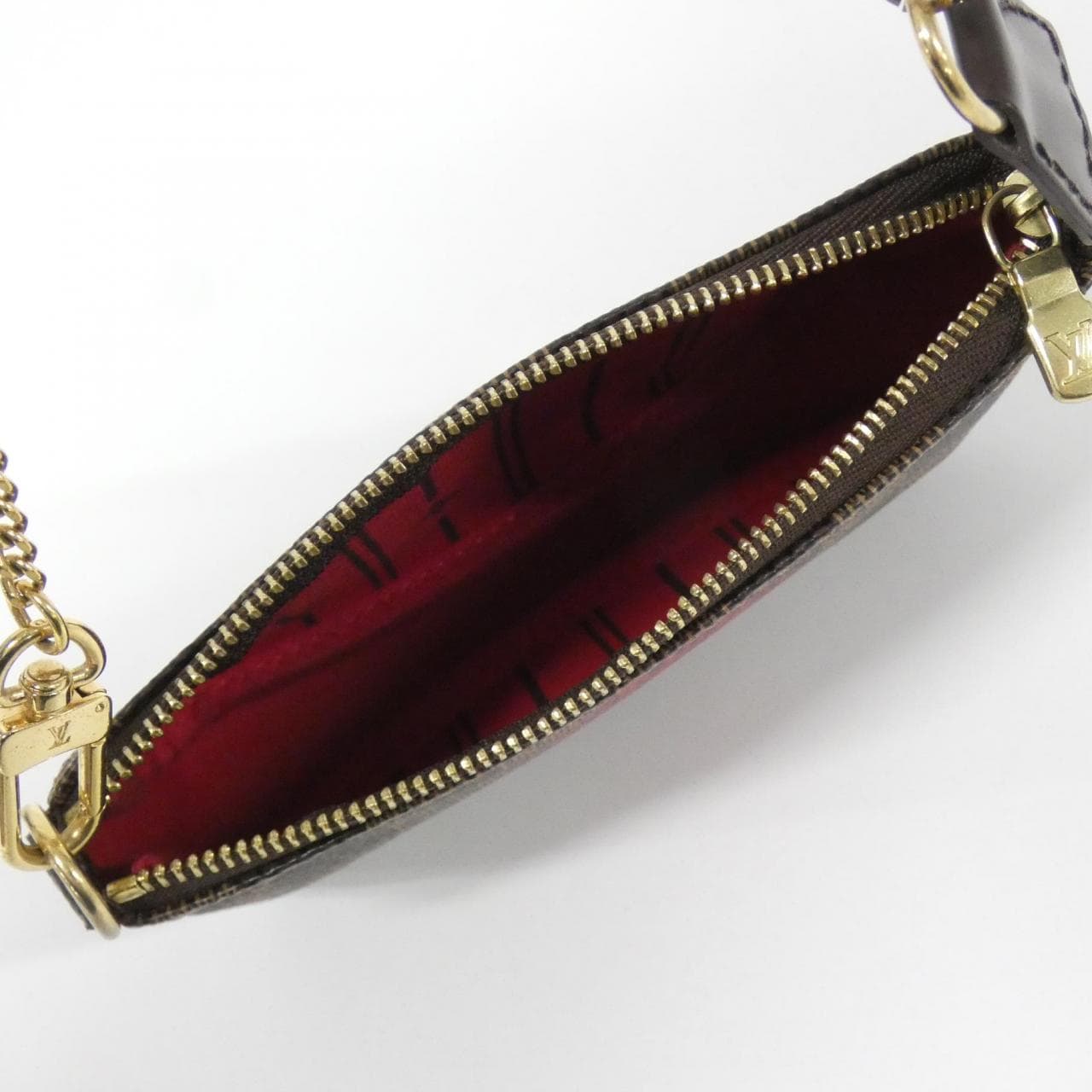 ルイヴィトン ダミエ(T&B) ミニ ポシェット アクセソワール N58011 アクセサリーポーチ