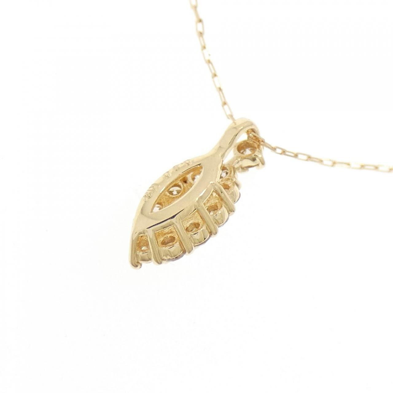 【新品】K18YG ダイヤモンド ネックレス 0.20CT