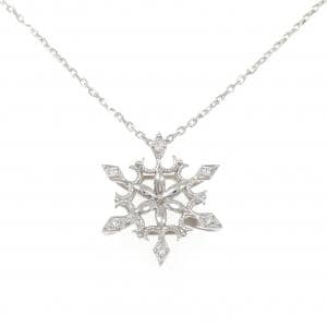 PT999/PT850 ダイヤモンド ネックレス 0.07CT