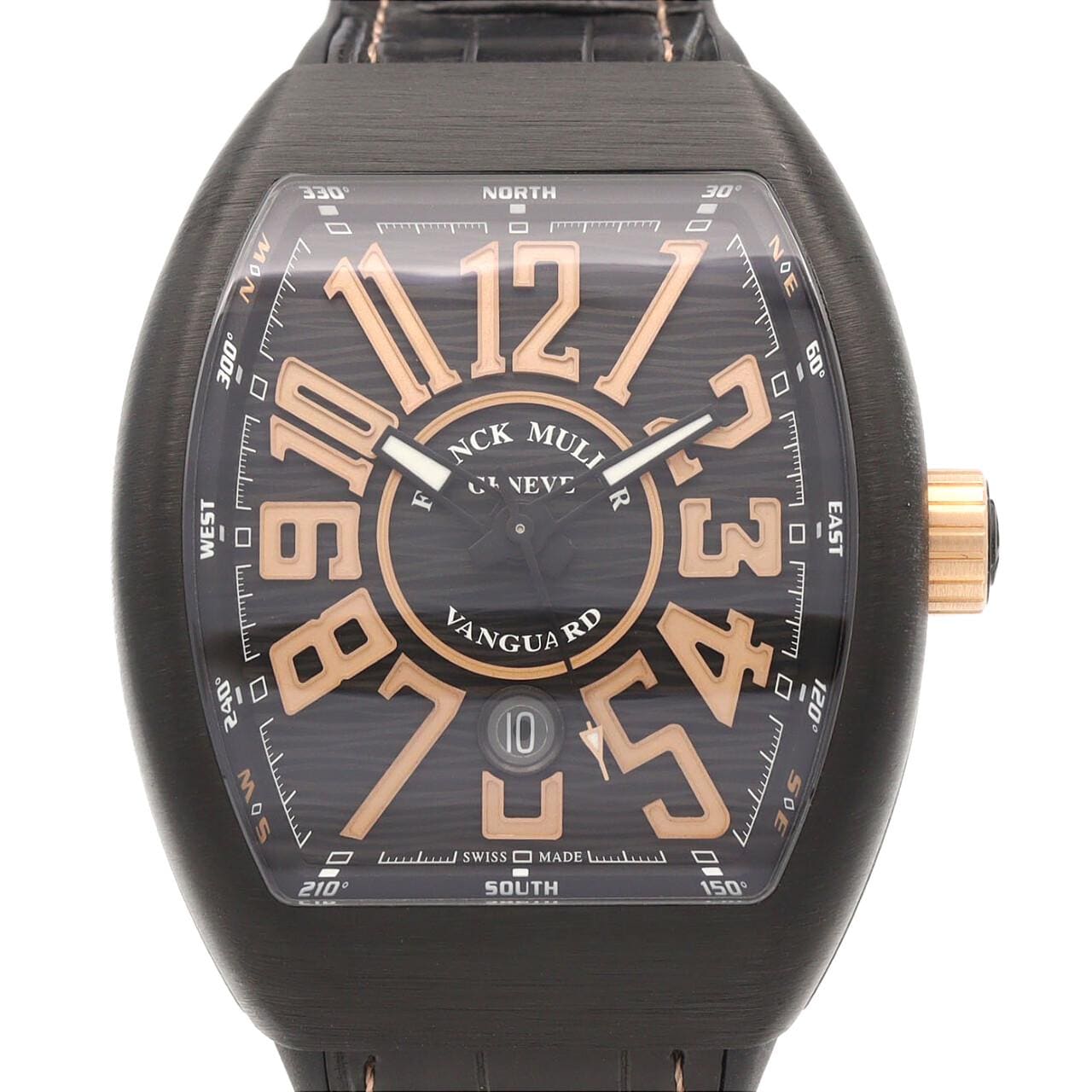 【新品】フランクミュラー ヴァンガード V45SCDT TTNRBR ACNR TI 自動巻
