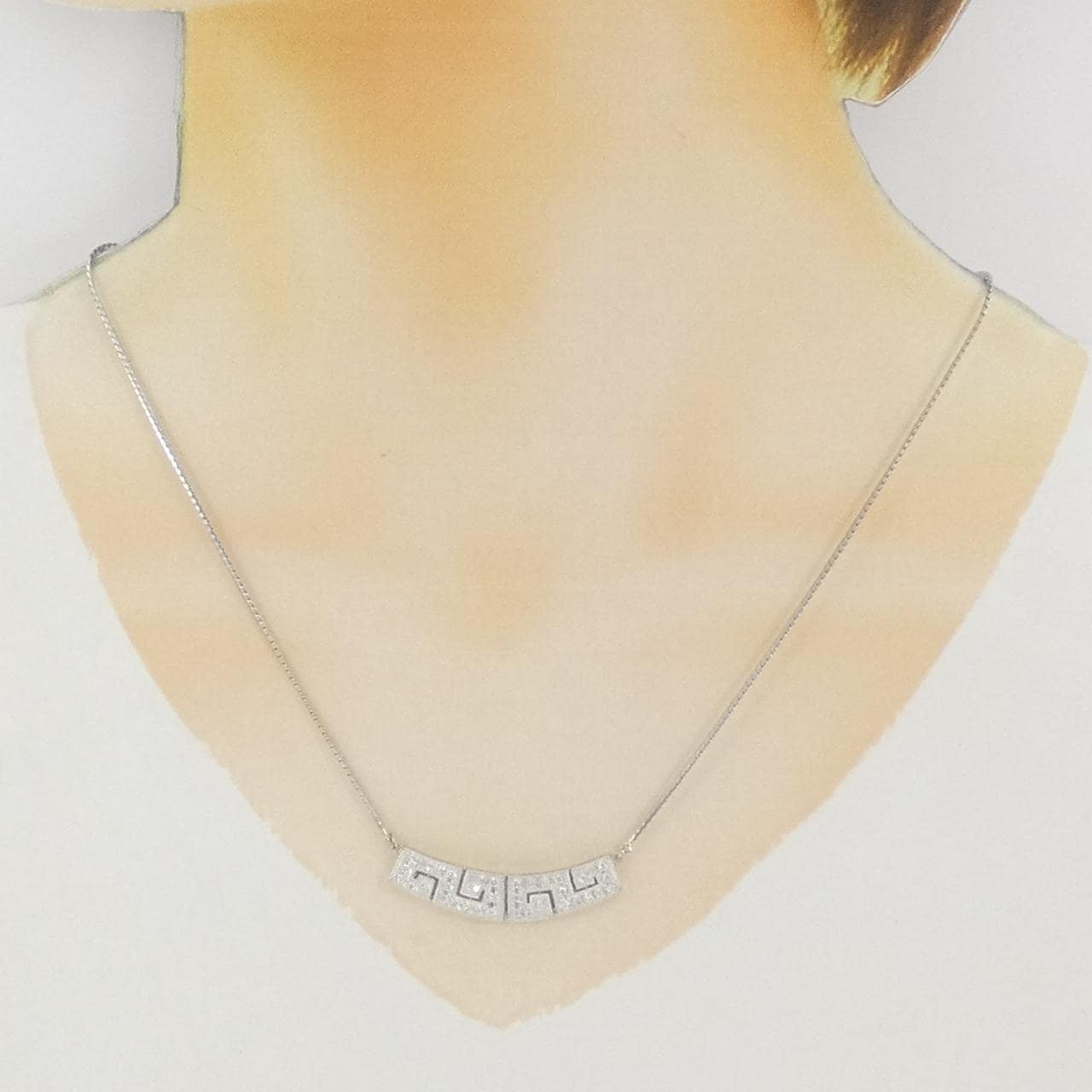 Mizuno Kaoruko鑽石項鍊 0.31克拉