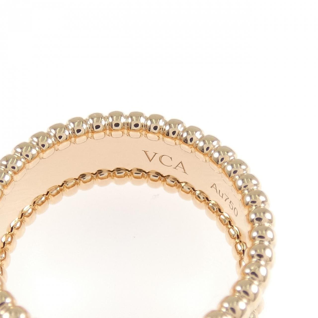 ヴァンクリーフ&アーペル ペルレ シニアチュール リング